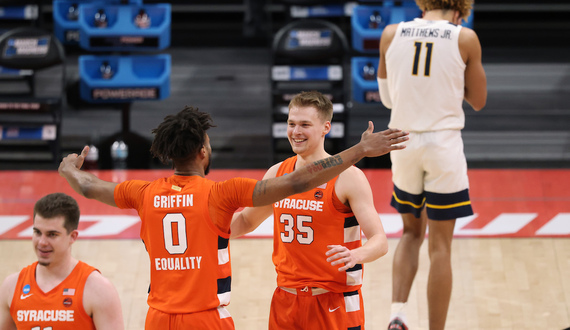 Syracuse is heading to Sweet 16 with last-second 75-72 win over WVU