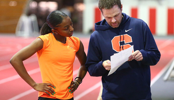 Shaleah Colaire wins 400-meter hurdles at Hurricane Alumni Invitational