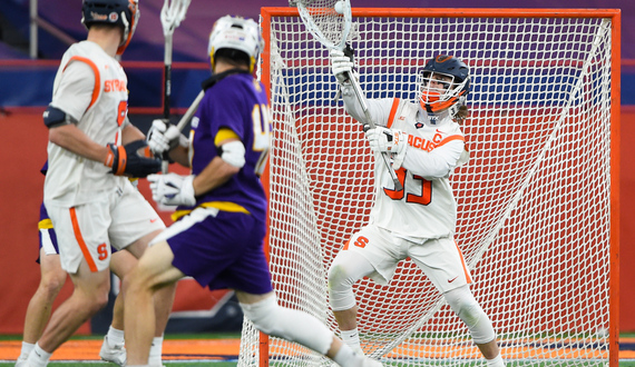 How Drake Porter became Syracuse’s 1st 3-year starting goalie in a decade