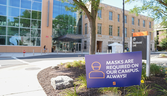 SU will allow vaccinated people to stop wearing masks indoors, outdoors