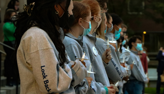 Gallery: Remembrance Scholars hold candlelight vigil to honor Pan Am Flight 103 victims