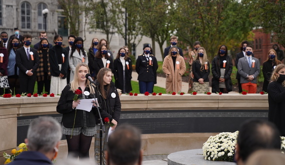 Nearly 200 people honor Pan Am Flight 103 victims at annual Rose-Laying Ceremony