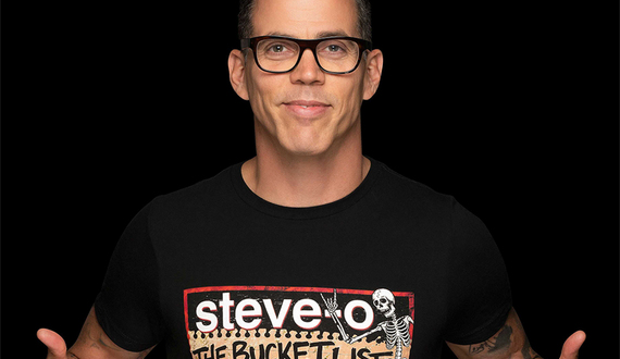 Prepare to faint at Steve-O’s triple X-rated comedy show Wednesday night