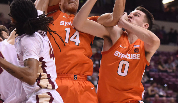 SU proves it can win without Buddy Boeheim’s scoring in 63-60 win over FSU