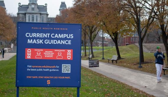 Students see SU&#8217;s COVID-19 protocols inconsistent, new AAUP survey finds