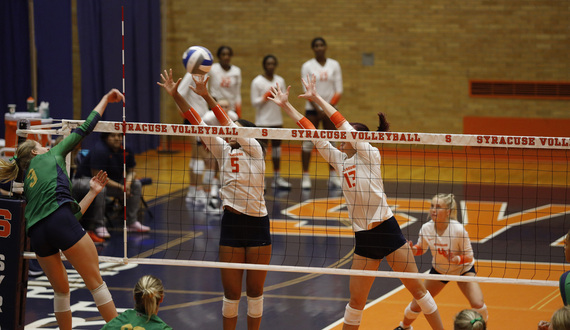 SU falls in straight sets to Boston College for 1st time since 2014