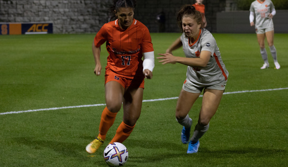 Syracuse ties Clemson 1-1 offensive battle