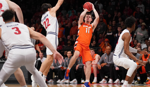 Joe Girard records career-high to lead Syracuse past Richmond in overtime