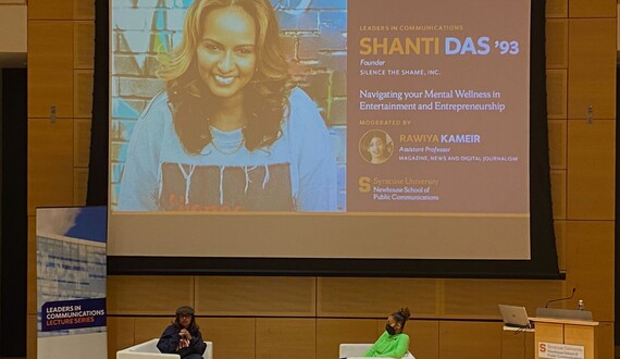 SU alumna Shanti Das advocates for mental health through non-profit