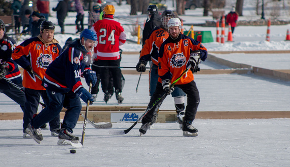 Syracuse Pond Hockey Classic is a space for hockey fanatics, families