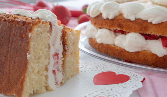 Sweeten your Valentine’s Day with a slice of (or an entire) strawberry shortcake