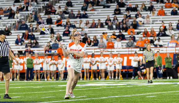 Through her training and discipline, Maddy Baxter has excelled at Syracuse