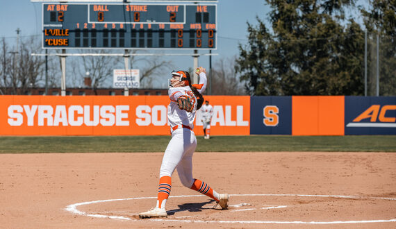 Syracuse loses 2 straight to Louisville in double-header