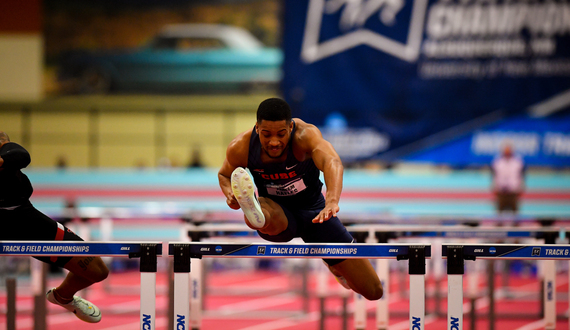 Jaheem Hayles wins ACC Track Athlete of the Year