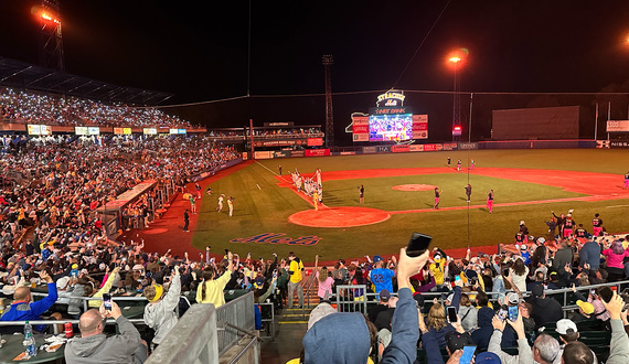 Baseball fans unite for Savannah Bananas game at NBT Bank Stadium