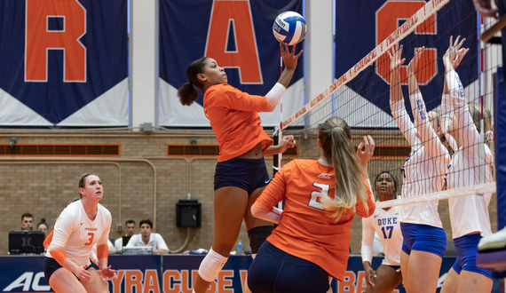 Syracuse&#8217;s poor offensive effort leads to straight sets loss against Duke