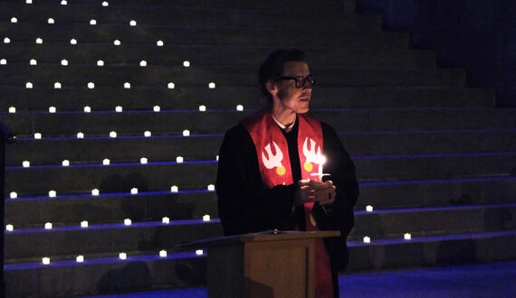 Hendricks Chapel hosts vigil to promote peace during Israel-Hamas war