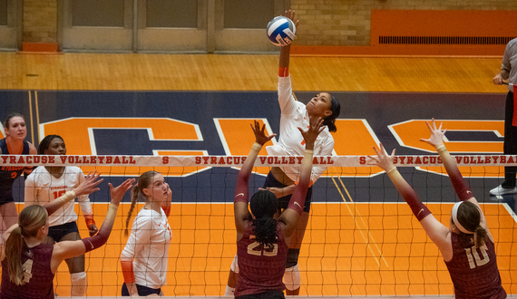 2nd set win gives Syracuse boost, despite 16th straight loss