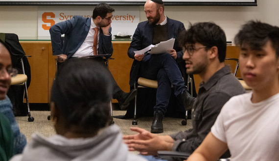 Hendricks Chapel promotes Jewish-Muslim dialogue at interfaith speaker event