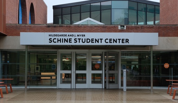 University administrator confronts students over &#8216;intifada&#8217; sign at Schine &#8216;study-in&#8217;