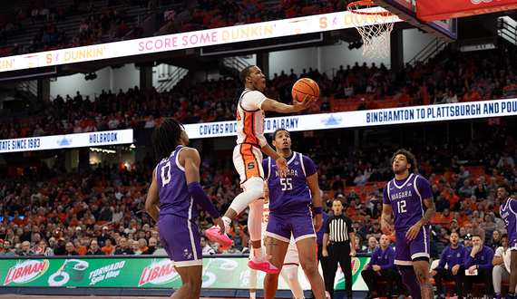 40-point performance from SU&#8217;s bench spurs 83-71 victory over Niagara