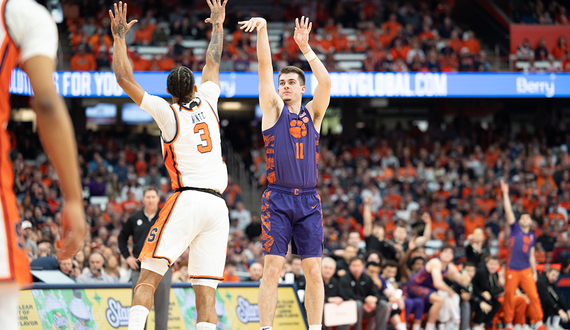 Syracuse’s 15-point comeback falls short in 77-68 loss to Clemson