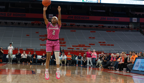 Dyaisha Fair wins Naismith Player of the Week