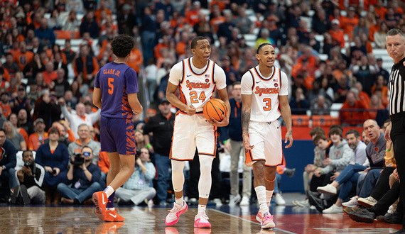 Syracuse loses 90-75 to Clemson in regular-season finale