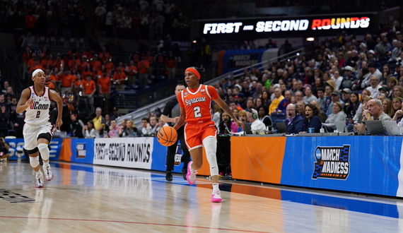 Dyaisha Fair era at Syracuse ends with 72-64 loss to UConn in 2nd round of NCAA Tournament