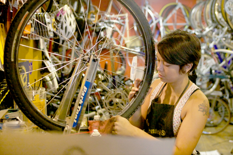 Switching lanes: New bike lane serves as catalyst for thriving bike culture on campus