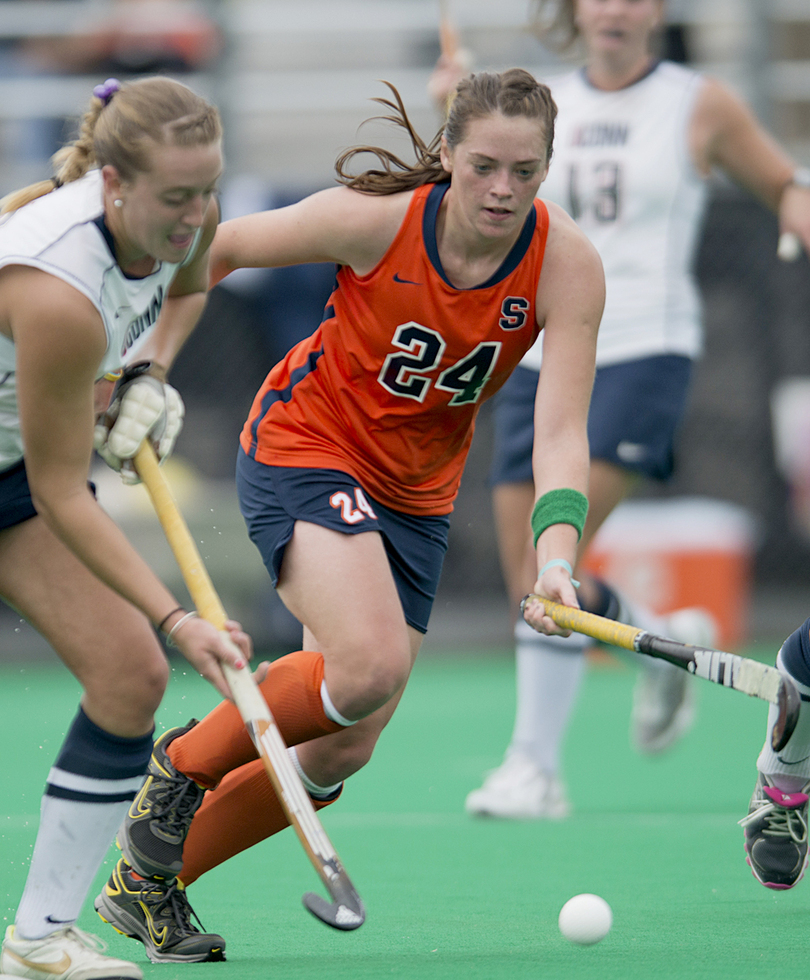 Seniors key Syracuse to victory over Connecticut in final game of regular season