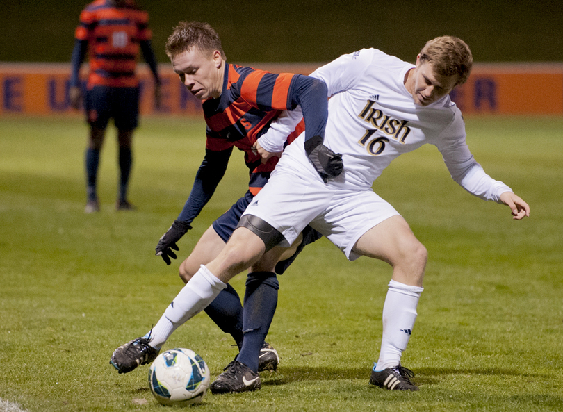 Syracuse allows 4 goals in 2nd half of loss to Notre Dame in Big East tournament quarterfinals