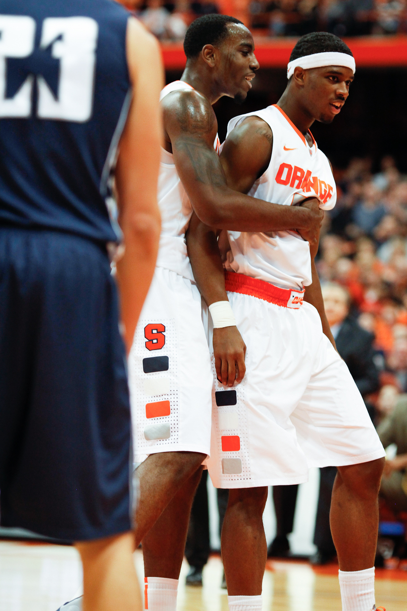 SMASH MOUTH: Behind dazzling offensive display, Syracuse routs overmatched Monmouth 108-56