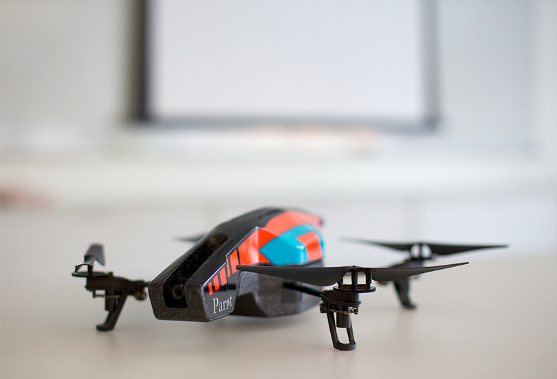 Brave new world: Professor displays drone, encourages students to explore controversial future