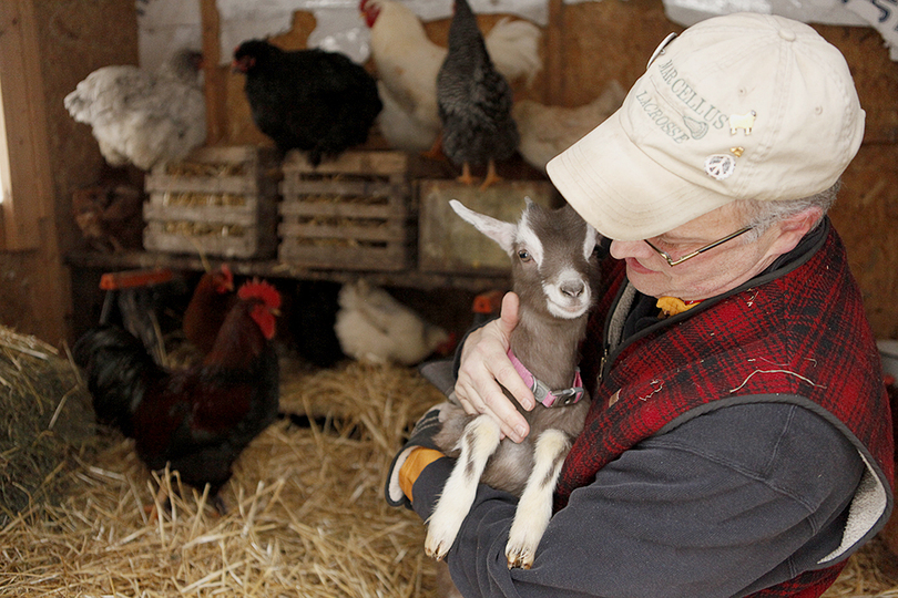 Gallery: Newhouse adjunct professor Steve Carlic strays away from consumerism, builds life with family around natural elements