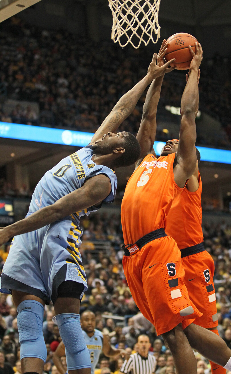 DROPOUT: Gardner scores 18 2nd-half points for Marquette, Syracuse fades down stretch in 2nd-straight loss