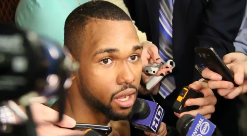 Video: James Southerland speaks with media after scoring 13 points in return to court