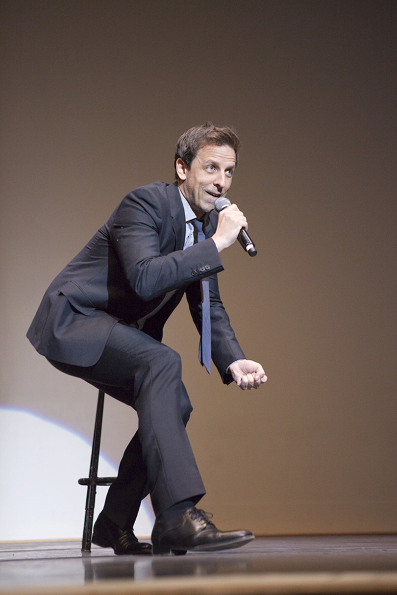 Wednesday Night Live: SNL&#8217;s Seth Meyers takes Syracuse by storm with hilarious set