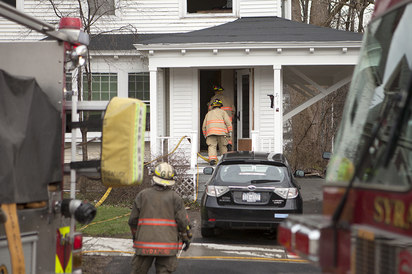 Small fire breaks out at house on Ostrom Avenue