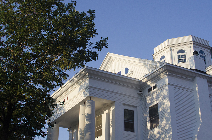 Finished Psi Upsilon renovations improve facade, durability