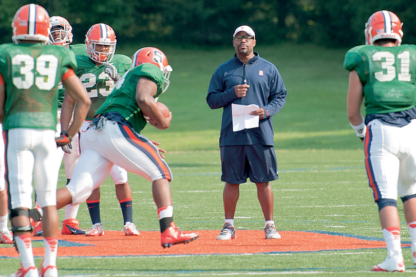 On the run: Smith brings diverse background to Syracuse as new running backs coach