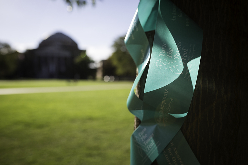 Ribbons of courage: Multicultural organization uses teal ribbons to raise awareness, share stories about ovarian cancer