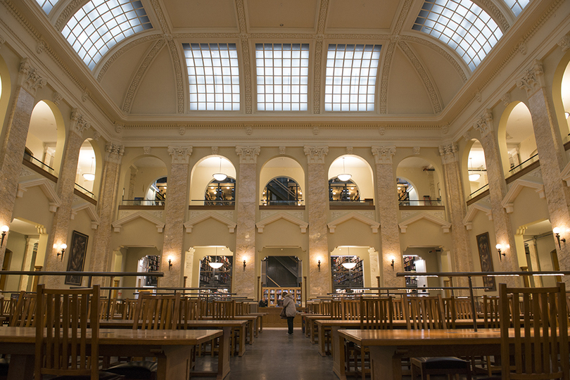 Behind closed doors: SU unveils restored Carnegie Library Reading Room