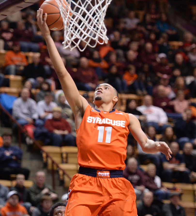 FRESH START: Ennis leads big 2nd-half run as Syracuse beats Virginia Tech in 1st ACC road game