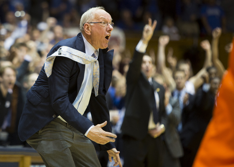 &#8216;THAT&#8217;S BULLSH*T&#8217;: Controversial call leads to Boeheim&#8217;s ejection, No. 1 Syracuse&#8217;s loss to No. 5 Duke