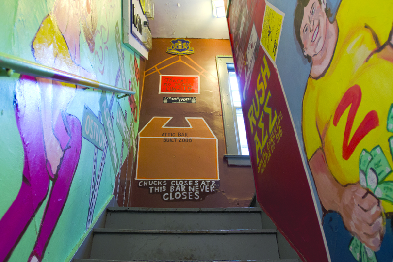 Painting the scene: Landlord captures memorable moments in student houses with SU-themed murals