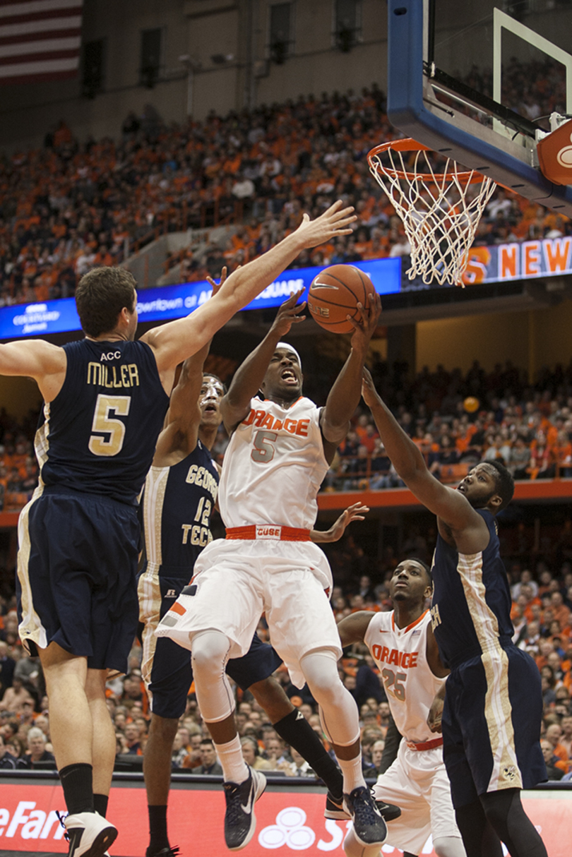 Seniors Fair, Keita lose final game in Carrier Dome