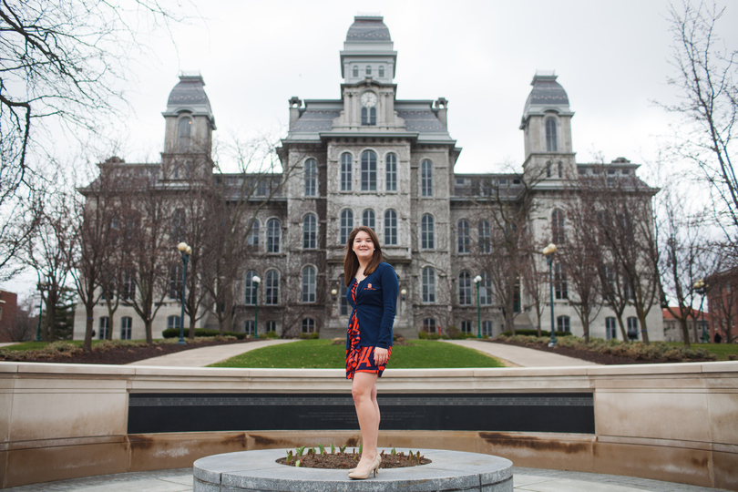 Alicia Verdile: Senior strives to make most of campus experience through involvement in SU organizations