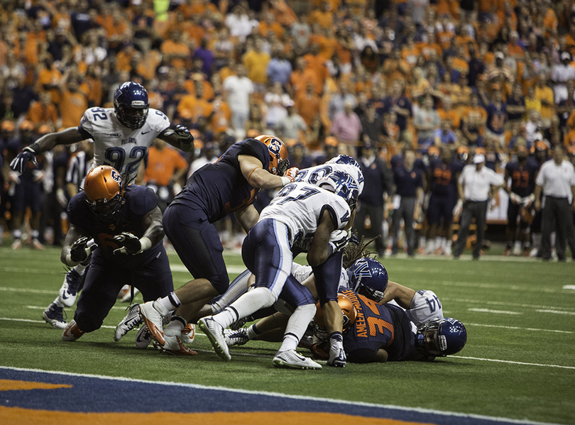 Shafer expects Syracuse&#8217;s offensive line to improve its red-zone blocking