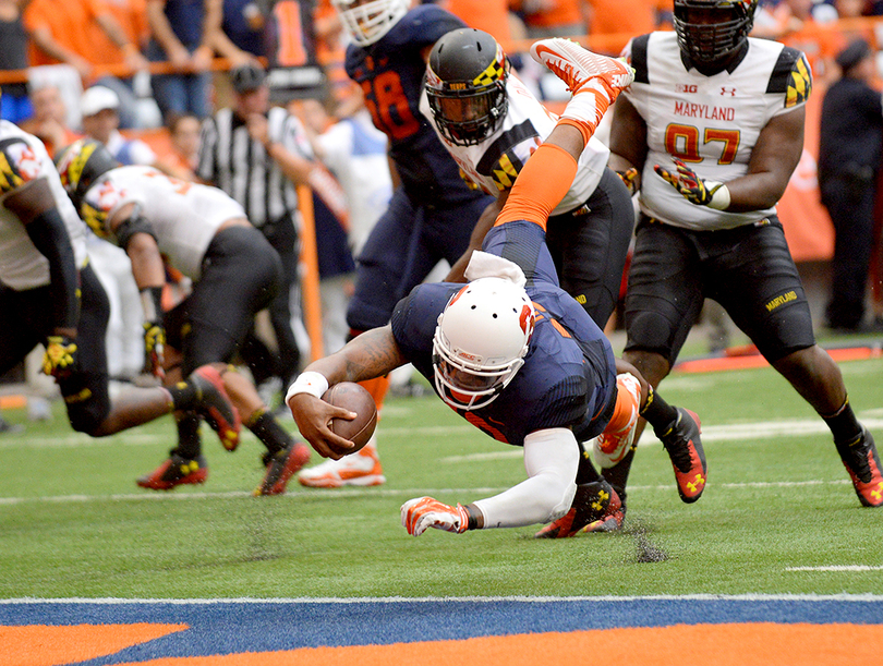 D&#8217;Abbraccio: Syracuse offensive miscues spoil red-zone efficiency against Maryland